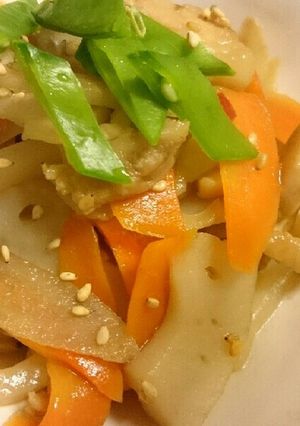 給食で食べた☆具だくさんきんぴら☆-レシピのメイン写真