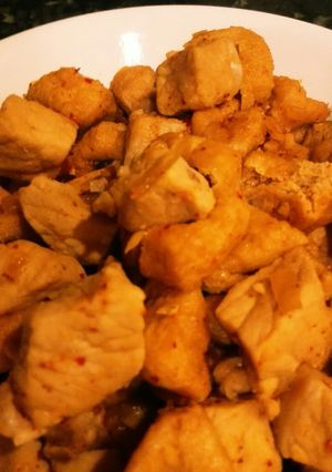 豚肉と丸豆腐の炒め煮-レシピのメイン写真