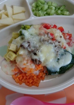 離乳食完了期☆野菜たっぷりドリア-レシピのメイン写真