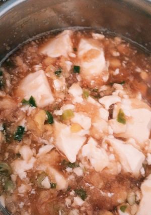 揚げ出し豆腐より簡単！揚げ玉みぞれ豆腐煮-レシピのメイン写真