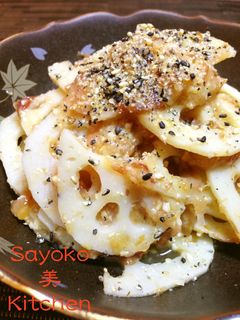 蓮根の梅酢おかか和え-レシピのメイン写真