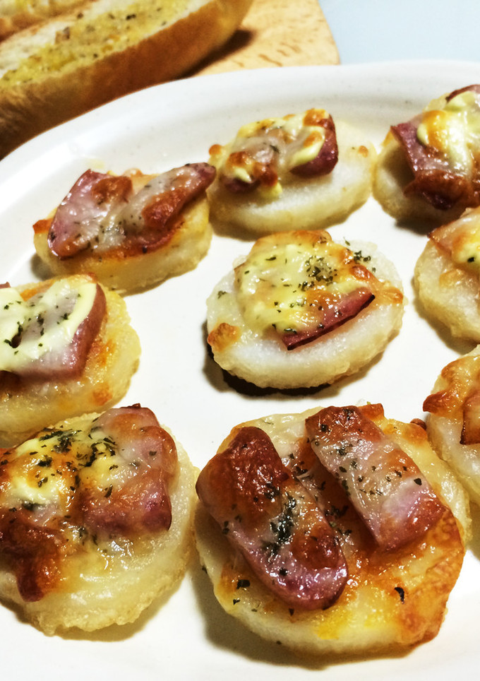 長いも焼くだけさくさくピザ-レシピのメイン写真