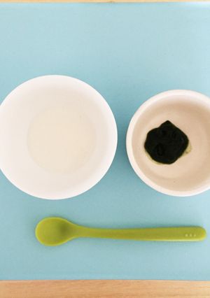 離乳食(初期5ヶ月)ほうれん草-レシピのメイン写真