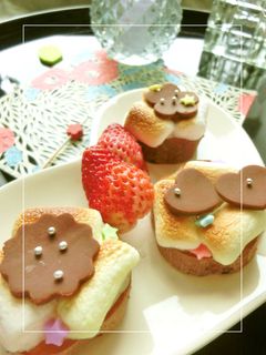 生チョコ*マシュマロon蒸かし芋。-レシピのメイン写真