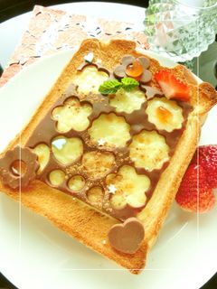 残り福❀な生チョコ*チーズトースト-レシピのメイン写真