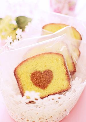 ハートキャラメルパウンド-レシピのメイン写真