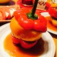 パプリカの肉詰め