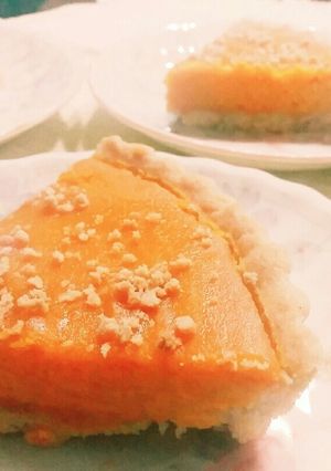 かぼちゃの濃厚タルト〜バター無しで簡単-レシピのメイン写真