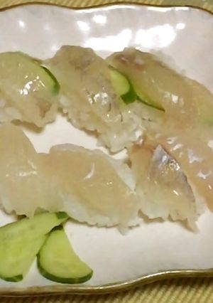 ホウボウの寿司-レシピのメイン写真