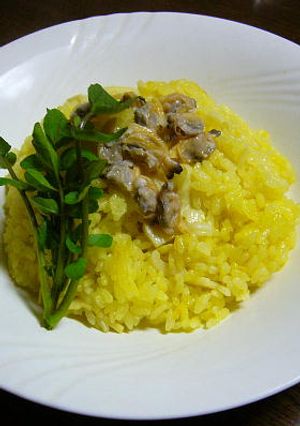 筍・あさり・サフランごはん♪パエリア風味-レシピのメイン写真