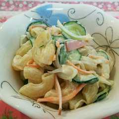 รูปของ 簡単＊副菜にマカロニサラダ♪