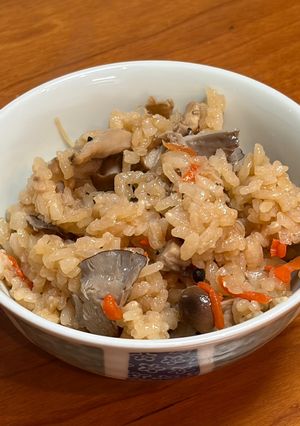 きのこの炊き込みご飯-レシピのメイン写真