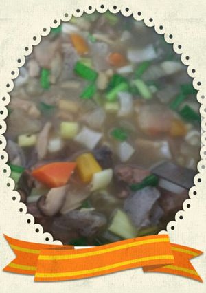 ❄たっ♥タップリ野菜の牛スジ煮❄-レシピのメイン写真