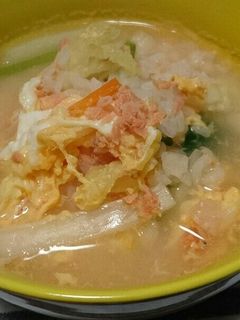 小エビと鮭◎お粥-レシピのメイン写真