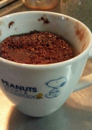 簡単!! 飲むココアでマグカップケーキ-レシピのメイン写真