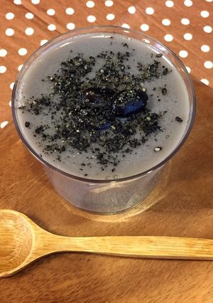 黒豆豆乳寒天プリン-レシピのメイン写真