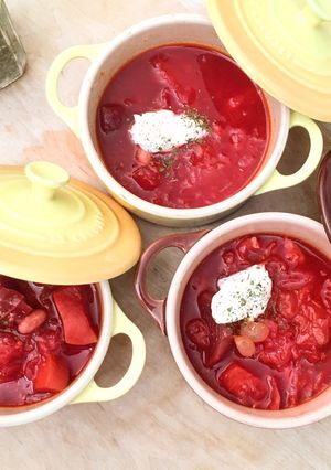 牛肉なし!ビーツがあれば簡単ボルシチ風♡-レシピのメイン写真