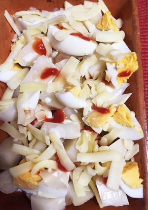 お餅とじゃがいものグラタン-レシピのメイン写真