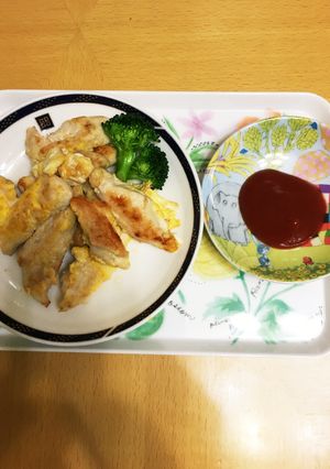 鶏ささみのピカタ-レシピのメイン写真