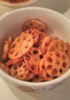 レンコンの甘辛炒め-レシピのメイン写真