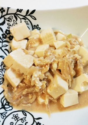 柔らか～い♪懐かしい味絹豆腐のたまごとじ-レシピのメイン写真