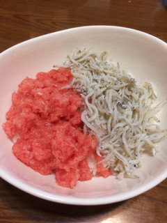 激ウマ!【ねぎとろ&しらす丼】-レシピのメイン写真