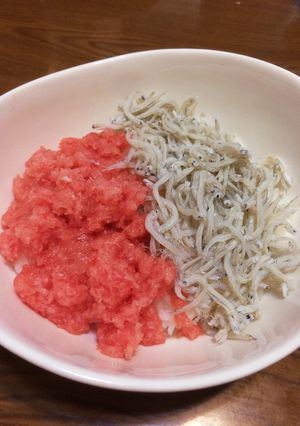 激ウマ！【ねぎとろ&しらす丼】-レシピのメイン写真