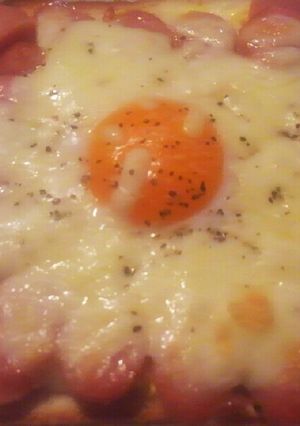 簡単~目玉焼きトースト-レシピのメイン写真
