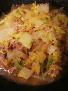 白菜・豚肉・春雨のオイスターソース炒め-レシピのメイン写真