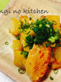 鶏手羽先と大根のしみしみ照り煮-レシピのメイン写真