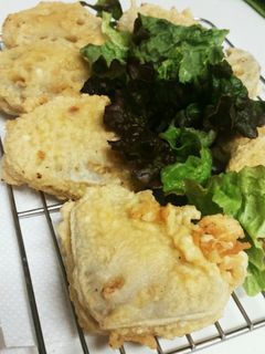 〇ツナの蓮根はさみ揚げ〇-レシピのメイン写真