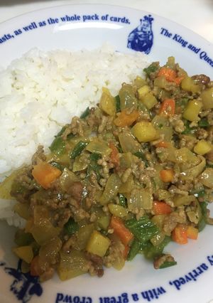 カレー粉で☆簡単具沢山なキーマカレー。-レシピのメイン写真
