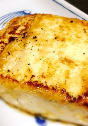 めんつゆでガーリック豆腐ステーキ-レシピのメイン写真