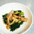 簡単♡ほうれん草とベーコンのコンソメ炒め