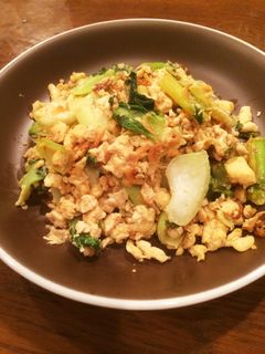 青梗菜の卵炒め-レシピのメイン写真