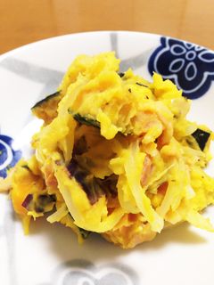 かぼちゃとさつまいものサラダ-レシピのメイン写真