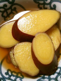 煮るだけ簡単!朝食にも薩摩芋の白ワイン煮-レシピのメイン写真