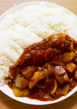 旨みたっぷり♡トマトとツナのカフェカレー-レシピのメイン写真