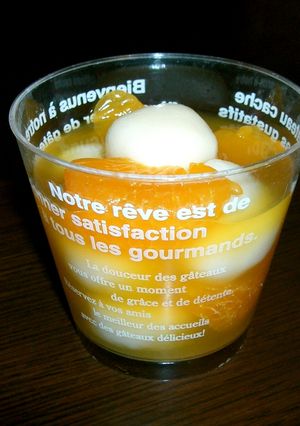 懐かしい給食の味？！オレンジ白玉♪♪-レシピのメイン写真