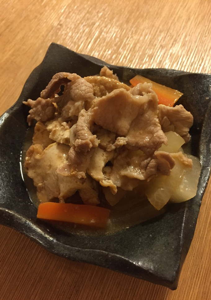 豚肉大根厚揚げのあったか味噌煮込み☆-レシピのメイン写真
