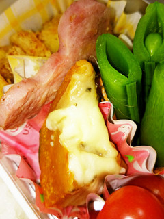 お弁当に☆カボチャのチーズ焼-レシピのメイン写真