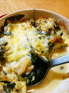 ほうれん草と白菜のチーズ焼き-レシピのメイン写真