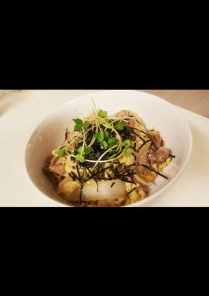 豚玉丼-レシピのメイン写真