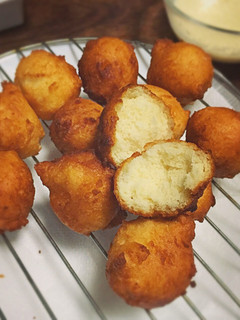 材料3つ 生姜香る サクもち豆腐ドーナツ-レシピのメイン写真
