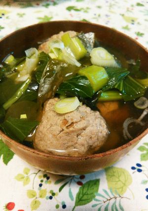 いわしのすり身とれんこんのつみれ汁-レシピのメイン写真