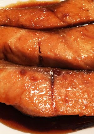子供も大好き☆サーモンのバター照り焼き☆-レシピのメイン写真