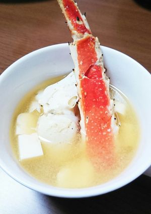 漢の蟹汁-レシピのメイン写真