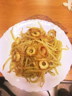 モヤシとちくわのカレー炒め-レシピのメイン写真