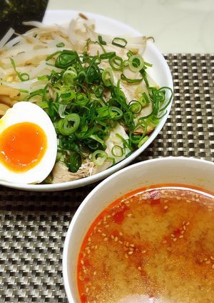 ランチに！自宅で簡単！ピリ辛★味噌つけ麺-レシピのメイン写真