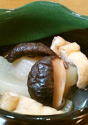 干しシイタケと大根、油揚げの含め煮-レシピのメイン写真
